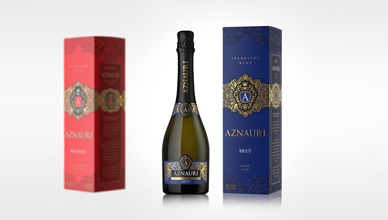 葡萄香檳酒氣泡酒包裝設(shè)